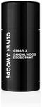 Oliver J. Woods Cedar & Sandalwood Deodorant - Long-Lasting, Skin-Conditioning Formula with Natural Deodorizing Agents - Enriched with Vitamin E - Aluminum-Free, Paraben-Free - 75g