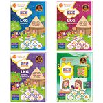 LKG Kids 336 Pages 4 ACE Worksheets CBSE Books Early Learning All in One English Hindi Maths GK / EVS Interactive Fun Workbook Activities Kit KG 1 /Montessori 3-5 Yrs Pre School Kindergarten Children