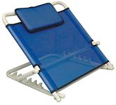 NRS Healthcare L98229 Healthcare Adjustable Angle Back Rest, Blue