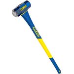 Groz Estwing Hard Face Sledge Hammer, Fiberglass Handle (7.3- Kg Head x 36- Inch Handle)