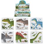 Hello Chums Wash Cloth - Dinosaur Magic Flannel, Face Cloths Flannels Cotton - Fun Designs for Children, Baby, Kids - 6 Unique Designs (1 Supplied At Random)