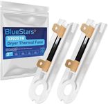 Lifetime Warranty 3392519 Dryer Thermal Fuse Pack of 2 - Replacement Part by BlueStars - Exact Fit for Whirlpool Kenmore - Replaces AP6008325 G4AP0500 3388651 694511 80005 WP3392519VP