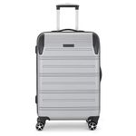 WENGER Static-Pro Medium Hardside Suitcase, 67 litres, Grey, Swiss Designed-Blend of Style & Function, 612050