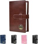 Single AA Big Book Cover | Medallion Holder | by Galileo | Perfect Gift | Alcoholics Anonymous (Plain/Coin Pocket/Brown)