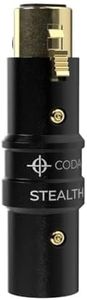 Coda MB-Stealth in-Line Microphone Preamp, Active Booster for Dynamic and Ribbon Mics - Ultra Low Noise, Enhance and Add Clarity to Your Podcast or Livestream