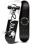 Easy_Way Complete Skateboards -Standard Skateboards for Beginners Starter - 31''x 8''Canadian Maple Pro Cruiser Standard Skate Boards