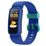 BIGGERFIVE Vigor Fitness Tracker Watch for Kids Girls Boys Ages 5-15, Activity Tracker, Pedometer, Heart Rate Sleep Monitor, IP68 Waterproof Calorie Step Counter Watch with Alarm Clock