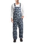 Arctic Hero Men’s Snow Bib – Insulated Waterproof Snow Pants Ski/Snowboard Overalls (S-2XL), Black Grey Camo, X-Large