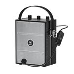 40W S98 Wireless Voice Amplifier Portable Bluetooth 5.3 PA System with UHF Wireless Mic Headset and Belt, Megaphone Speaker and Microphone Set for Teachers, Indoor/Outdoor Events