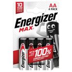 Alkaline Battery AA 1.5 V Max 4-Blister