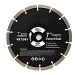 Sandcastle Yorker 7" 180MM Diamond Saw Blade Marble Stone Cutting Blade Angle Grinding Cutting Machine for Concrete Marble Masonry Tile 7 INCH 14 Cut