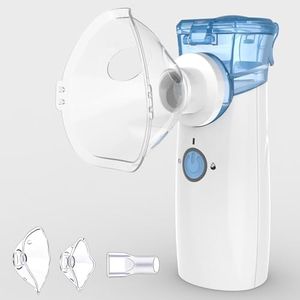 Portable Nebulizer for Adults & Kids, Rechargeable Handheld Nebulizer Machine with Adjustable Rate, Silent Nebulizer with Fast Support for Asthma and Respiratory Problems