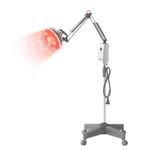 YUNCHI 2 in 1 TDP and Infrared Red Light Therapy with Base, 2 in 1 Infrared Heat Lamp Device with 275W Bulb