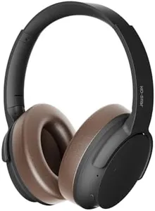 Hybrid ANC Multipoint Over Ear Headphones, Bluetooth Headphones Over The Ear Noise Canceling, Hi-Res Audio Custom with 4 EQ Deep Bass, Memory Foam Ear Cups, Quick Charge 60H HiFi Playtime