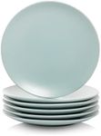 10 Strawberry Street Wazee Matte Salad Plate, 8.25", Mineral Blue