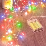 Minetom 4 Pack Fairy Lights Battery