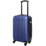 Cabin Suitcase Ryanair Cabin Bags 55 x 35 x 20cm Lightweight Carry on Suitcase with TSA Lock 20 inch Hard Shell Small Carry on Suitcase with Wheels British Airways, Virgin Atlantic, Emirates Navy