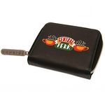 Groovy Uk Harry Potter Friends Central Perk Zip close Coin Purse, Black/Green/Red/White/Yellow