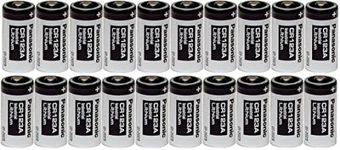 Panasonic 20 CR123A 123A Industrial 3V Lithium Batteries