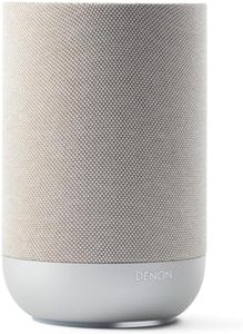Denon Home 200 Speaker, Wireless Speaker with Stereo and 3D Dolby Atmos Music, Home Audio Device, HEOS Multiroom Music Control, Wi-Fi, Bluetooth, AirPlay 2, Stone