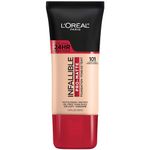 L'Oreal Paris Infallible Pro-Matte Liquid Longwear Foundation Makeup, 101 Classic Ivory, 1 fl. oz.