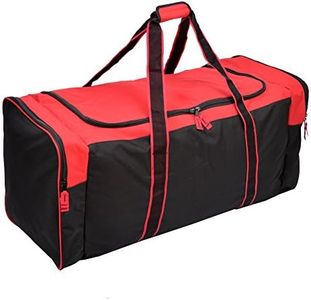 Jetstream 36 Inch 3-Pocket Hockey Equipment Duffle Bag (Red)