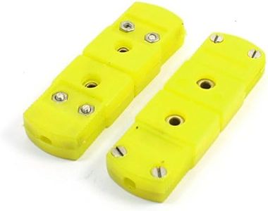uxcell a14032200ux0016 Cable Wire Connector Male Female Thermocouple Adapter K Type 2 Pair