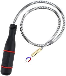 Omninmo Flexible Magnetic Pickup Tool Bendable Snake Pickup for Auto Repair Tools, Auto Repair Tool Pickup