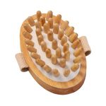 Eco Bath London Cellulite Hand Brush - Cellulite Treatment Brush, Effective Cellulite Remover and Massager for Smooth, Toned Skin, Natural Wooden Exfoliating Massager Brush