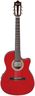 Ibanez GA35TCE-SRR Classical Electro Acoustic Guitar – Thinline Cutaway Nylon String with Spruce Top, Sapele Back & Sides, Undersaddle Pickup, AEQ210T Preamp & Onboard Tuner - Sapphire Red High Gloss