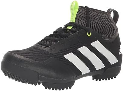 adidas Unisex-Adult The Gravel Sneaker, Black/White/Lucid Lemon, 7.5 Women/6.5 Men