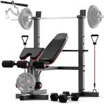 HARISON 6 in 1 Weight Bench Set wit
