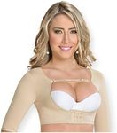 M&D 0004 Women's Post Op Bra Vest Surgery Shaper | Faja Colombiana Beige