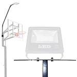 Skywin Metal Stands with LED Lights for Basketball Hoop and Backboard - Basketball Hoop, Outdoor In-Ground with LED Basketball Rim Light