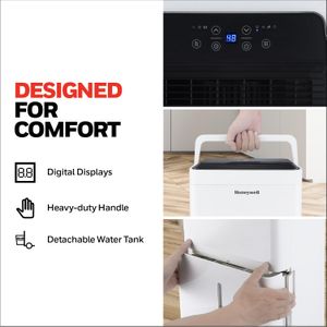 Honeywell 30L Dehumidifier – Powerful Moisture Removal for Home