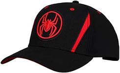 Spider-Man Logo Black Snapback Hat