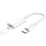 TiMOVO Lightning to USB C Adapter for iPhone 15 Pro Max/15 Pro/15 Plus, Type C Charger Connector Cable Support 35W Fast Charging & Data Transfer, Lightning Converter For iPad Not for Audio OTG