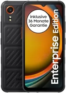 Samsung Galaxy Xcover7 Enterprise Edition, robustes 6,6 Zoll Android Smartphone, 128 GB, 4.050 mAh Akku, Business Handy, wassergeschützt, Smartphone ohne Vertrag, Schwarz