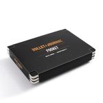 LEUCHTTURM1917 371123 Bullet Journal Pocket, 46 Numbered Double Pages, Dotted, Black, 3-Pack