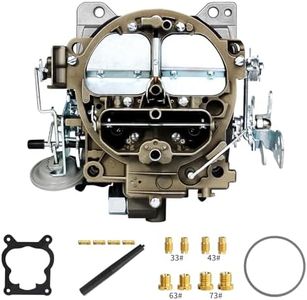 Rochester Quadrajet Carburetor 4 Barrel For Chevy 1966-1973 327 350 427 Engines Trucks and Cars, Replace 1975-1979 Corvettes 1901R 750 CFM 4BBL 4MV 1901-GG - Manual Divorced Choke Carb