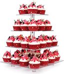 YestBuy Cupcake Stand, 4 Tier Acryl