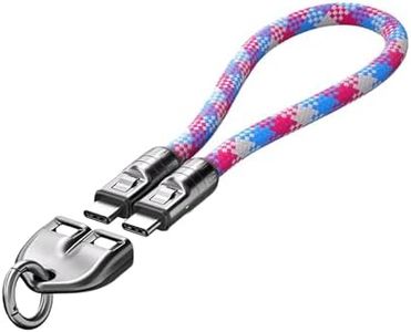 ClutchLoop Cell Phone Lanyard and USB C to USB C Charger for iPhone: Wrist Strap Most iPhone and Android Smartphones