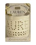 Candlelit Names 001850135 Candle-Lauren