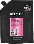 Redken Acidic Color Gloss Sulphate-Free Shampoo For Colour Treated Hair, Gentle Cleanser Protects Colour Vibrancy And Enhances Glass-Like Shine, 500ml