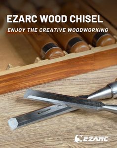 EZARC 6-Piece Wood Chisel Set – Precision Carpentry Tools
