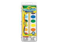 Crayola 53-0555 16-Count Washable Watercolors - Quantity 6