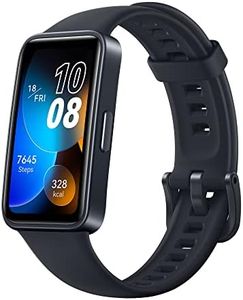 HUAWEI Band 8 Fitness Watch - Ultra Thin Smart Band Design with Up to 2 Weeks Battery Life Activity Trackers Compatible with Android & iOS with Full Health Management & Sleep Tracking -Midnight Black