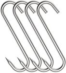 4 Pack S Meat Hooks for Butchering 