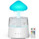 Diffuserlove Cloud Humidifier 450ML Diffuser Rain Water Drip Humidifier Waterfall Lamp Mushroom Humidifier Rain Sounds White Noise Humidifier Air Humidifiers for Bedroom Desk