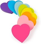 Heart Sticky Notes 3x3 in, 8 Pads, 